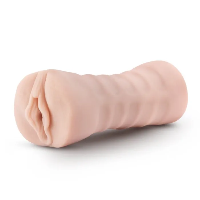 Male Sex Toys Blush Novelties M for Men Ashley Flesh Vibrating Vagina Stroker