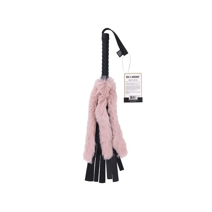 Male Sex Toys Brat Faux Fur Flogger Sex Mischief