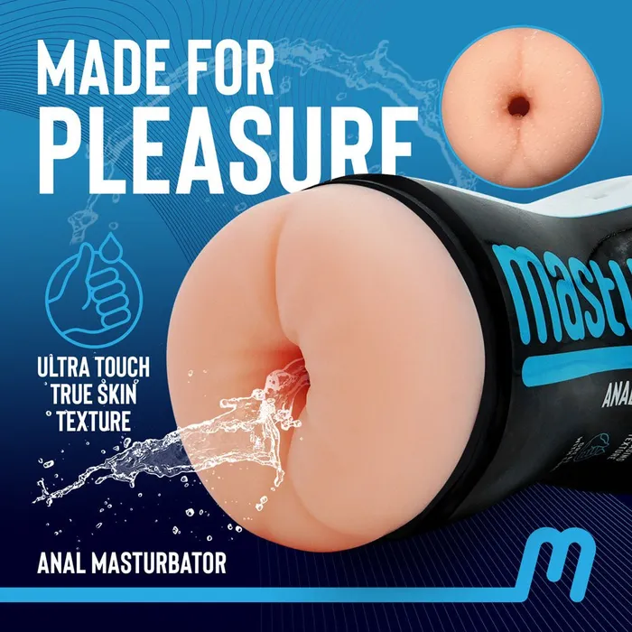 Male Sex Toys Creative Conceptions Masturmate Butt Cream Flesh Anal Stroker