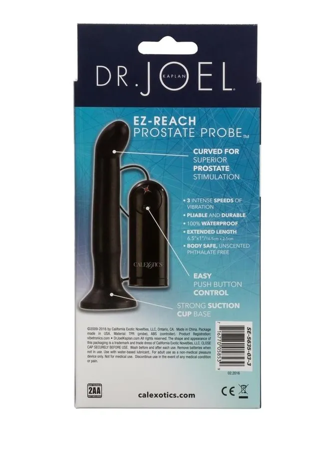 Male Sex Toys Dr Joel Kaplan EZReach Vibrating Prostate Stimulator Dr Joel Kaplan