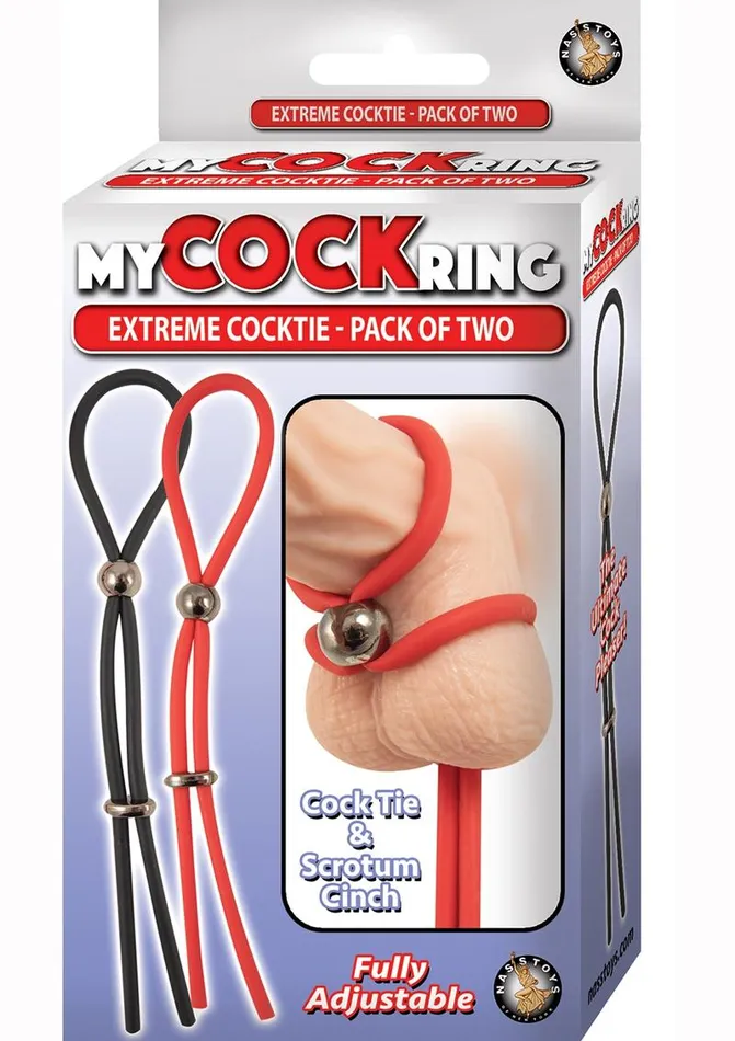 Male Sex Toys My Cockring Extreme Cocktie Adjustable Cock Ring My Cockring