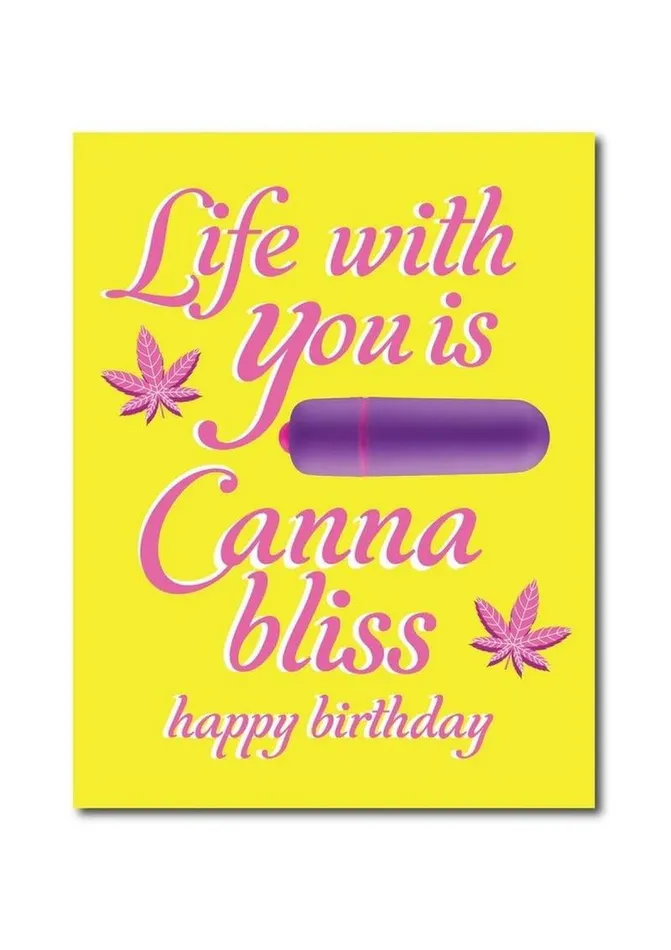 Male Sex Toys Naughtyvibes Life with You Cannabliss Birthday Greeting Card Rock Candy Toys