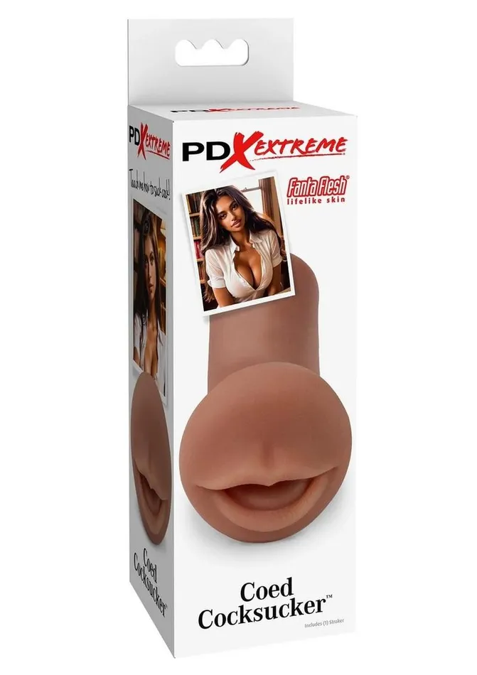 Male Sex Toys Pipedream Extreme Toyz Pdx Extreme Coed Cocksucker Mouth Stroker