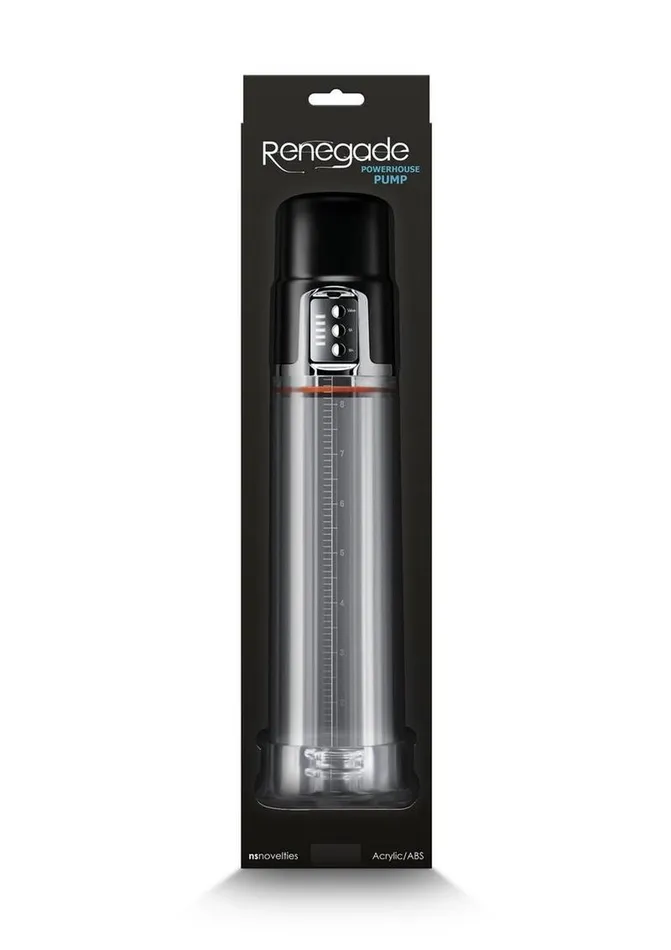 Male Sex Toys Renegade Renegade Powerhouse Rechargeable Penis Pump