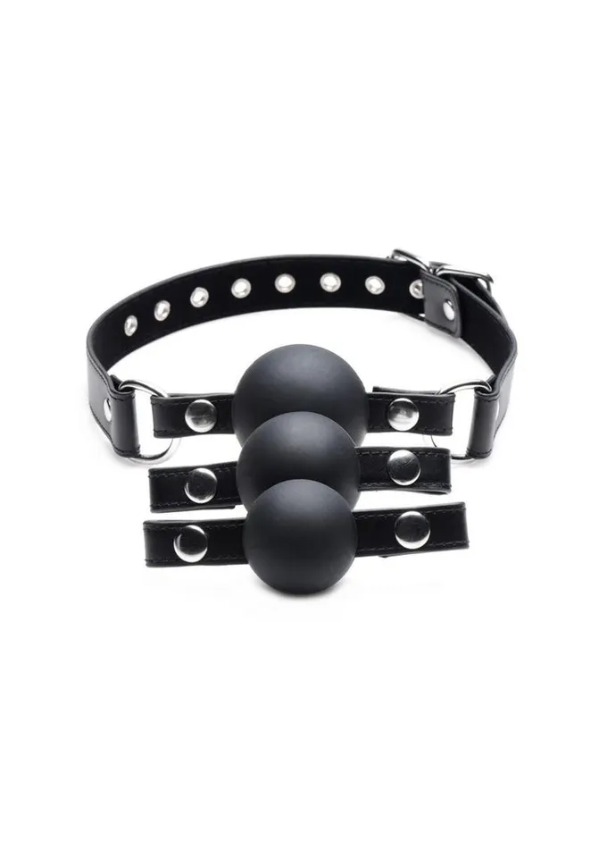 Male Sex Toys STRICT Strict Interchangeable Silicone Ball Gag