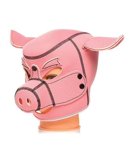 Male Sex Toys Xr LLC Master Series Swine Pig Neoprene Hood