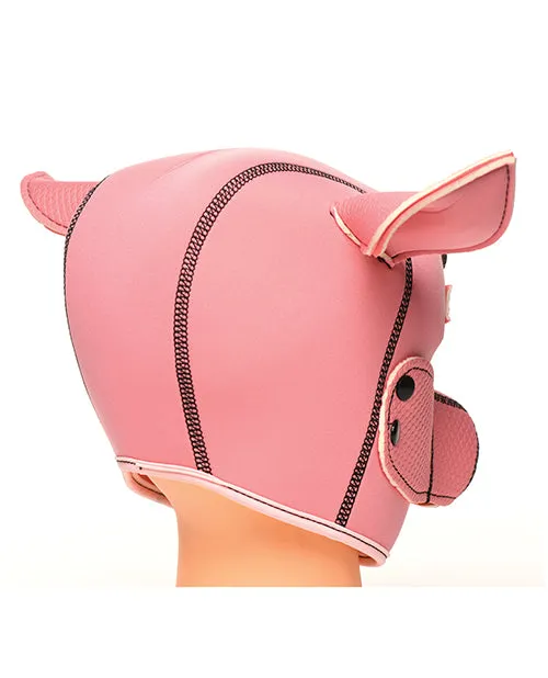 Male Sex Toys Xr LLC Master Series Swine Pig Neoprene Hood