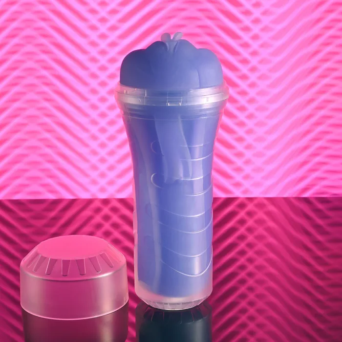 Male Sex Toys Zero Tolerance POP ON THE GLOW Glow in Dark Purple Vagina Stroker Zero Tolerance