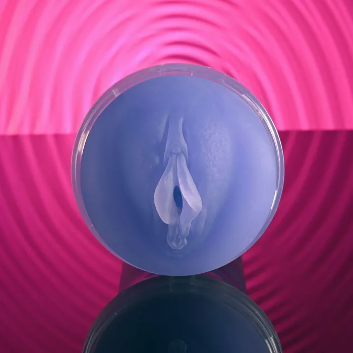 Male Sex Toys Zero Tolerance POP ON THE GLOW Glow in Dark Purple Vagina Stroker Zero Tolerance