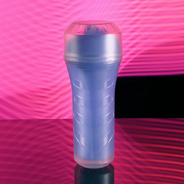 Male Sex Toys Zero Tolerance POP ON THE GLOW Glow in Dark Purple Vagina Stroker Zero Tolerance