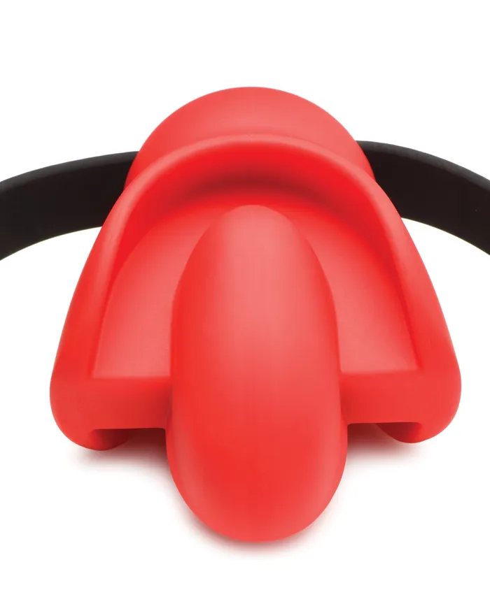 Master Series Gag Order Extreme Silicone Ball Gag RedBlack Xr LLC Anal