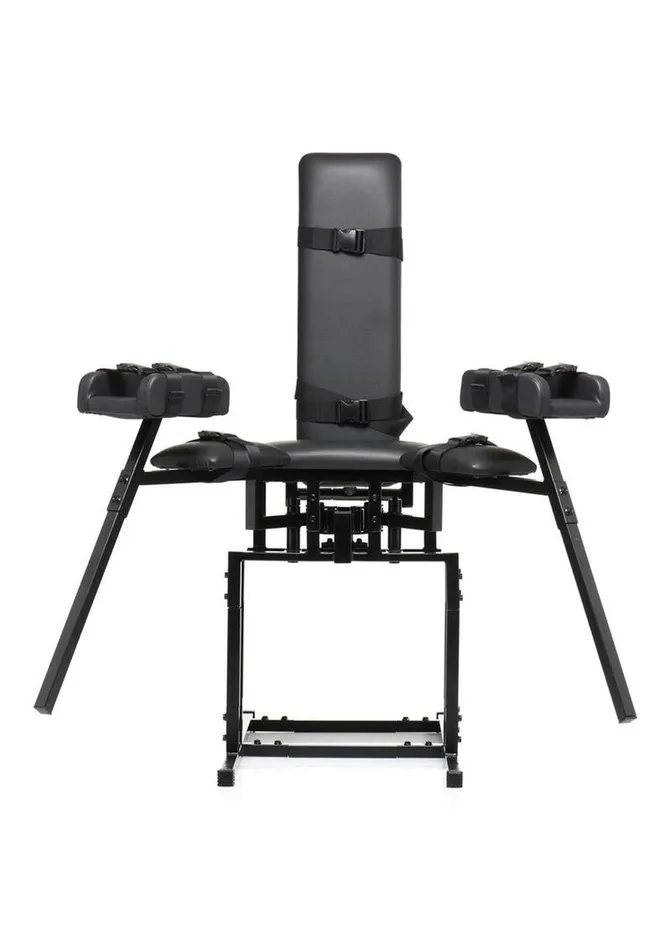 Master Series Leg Spreader Obedience Chair Master Series Male Sex Toys