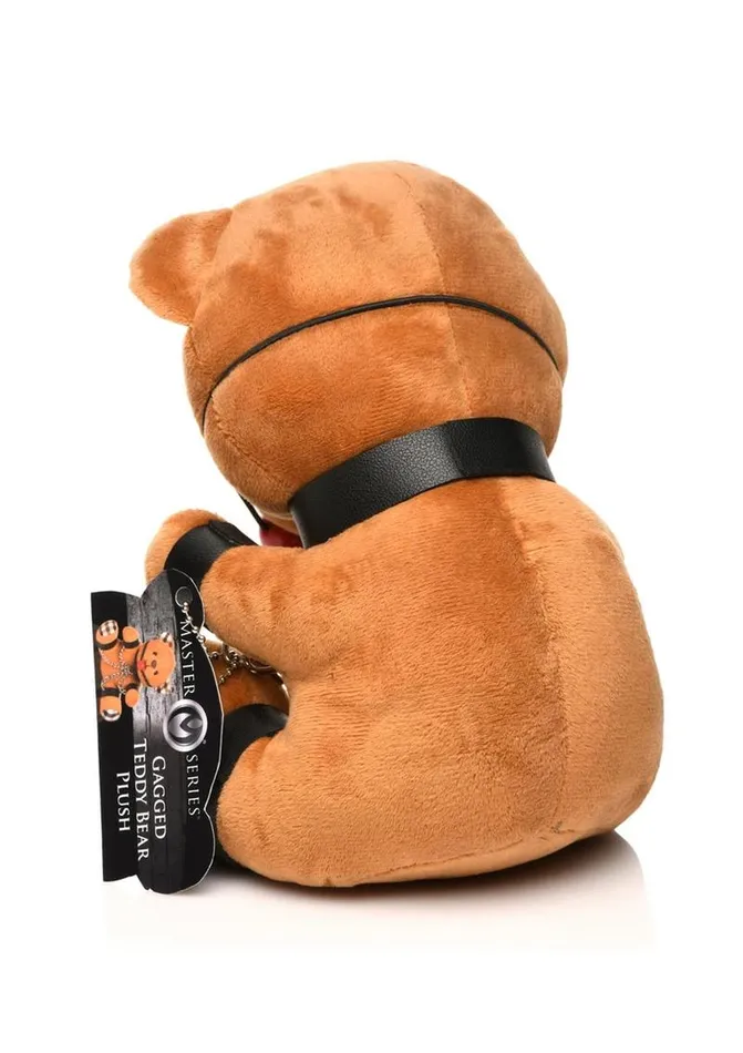 Master Series Master Series Gagged Plush Teddy Bear Male Sex Toys