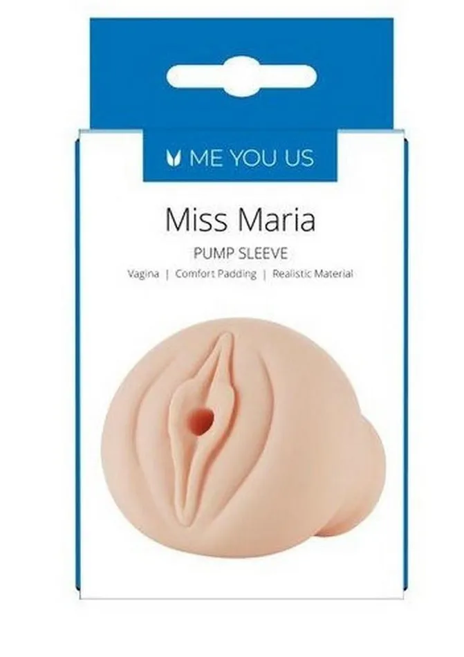 Me You Us Linx Miss Maria Pump Sleeve Masturbator Pussy Male Sex Toys