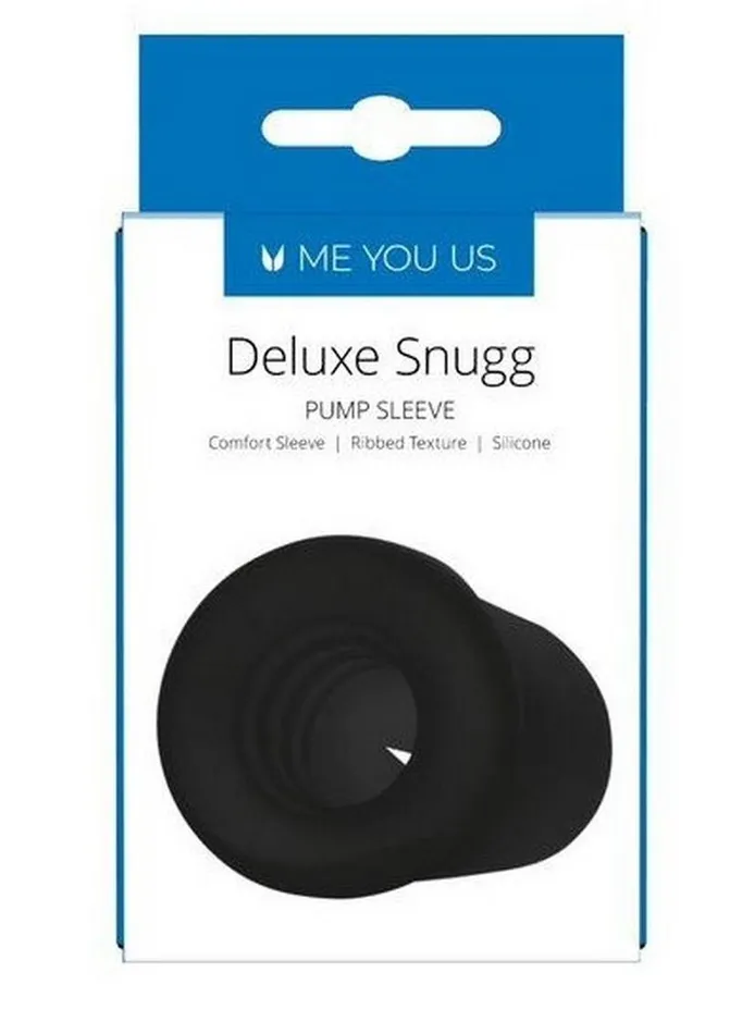 Me You Us Male Sex Toys ME YOU US Deluxe Snug Silicone Pump Comfort Sleeve