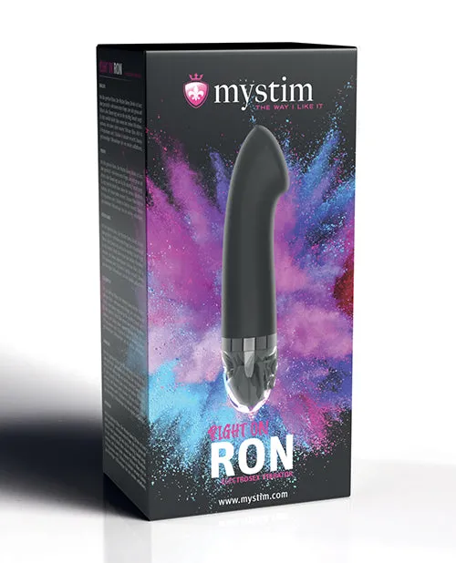 Mystim Gmbh Vibrators Mystim Right on Ron eStim G Vibrator Black