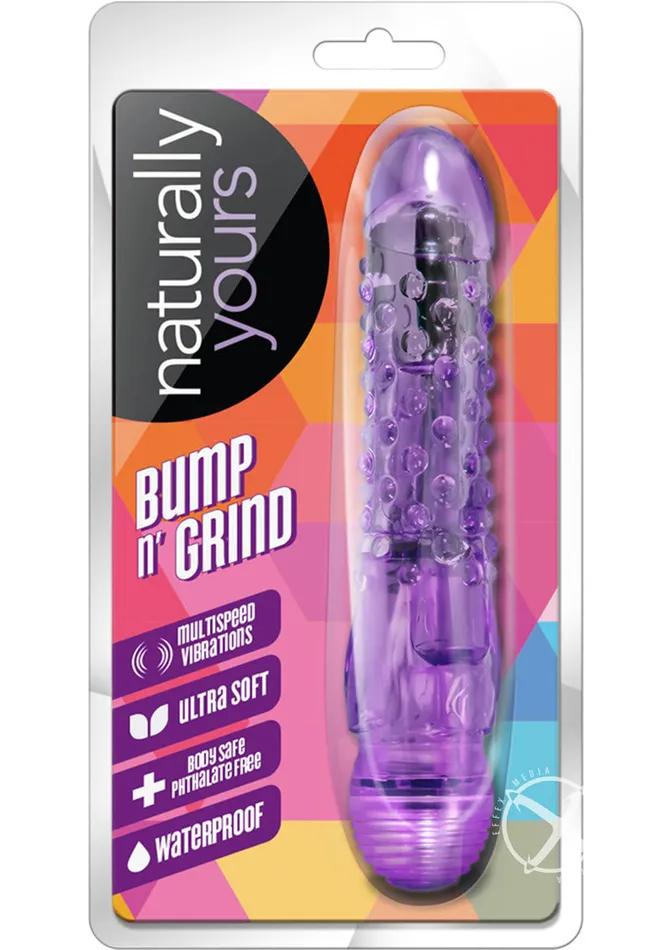 Naturally Yours Bump N Grind Vibrating Dildo Naturally Yours Vibrators