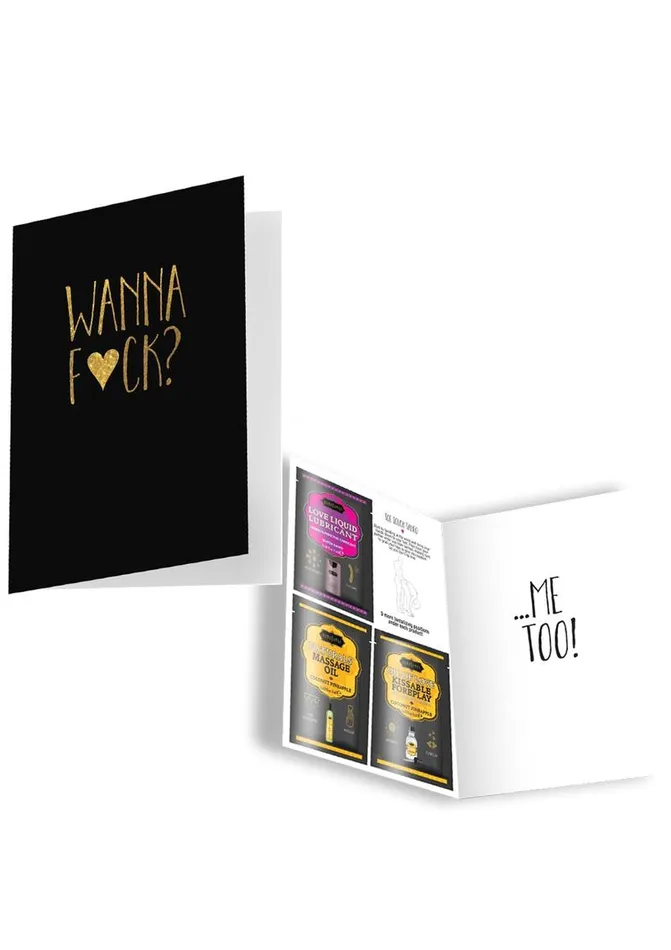 Naughty Notes Vibrators Kama Sutra Naughty Notes Greeting Card Wanna Fuck