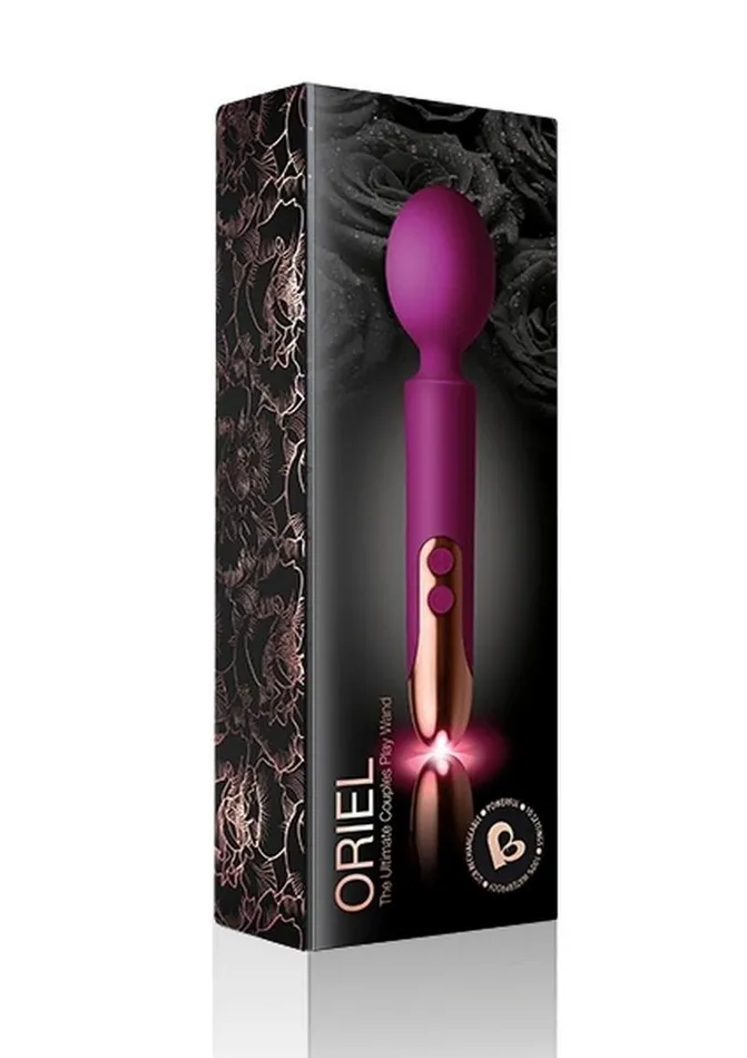 Oriel Silicone Rechargeable Wand Massager Rocks Off Female Sex Toys