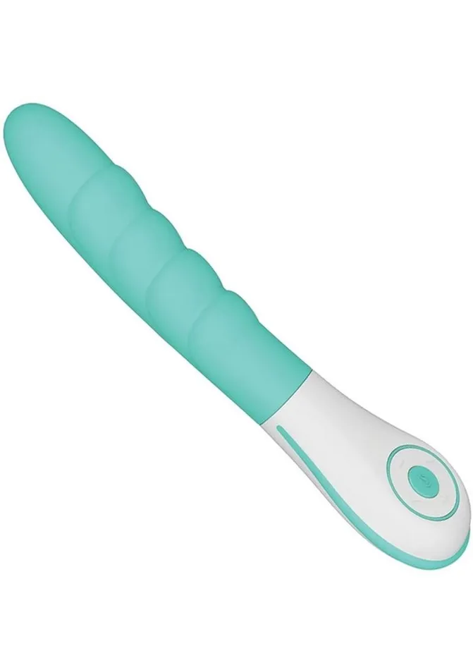 OVO Silkskyn Rechargeable Silicone Ribbed Vibrator OVO Female Sex Toys