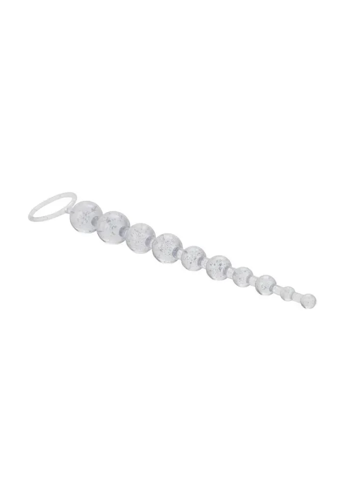 Platinum X 10 Anal Beads Beads Male Sex Toys