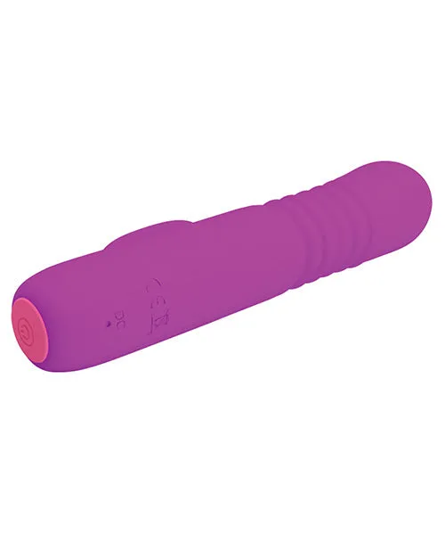 Pretty Love Leopold Mini Thruster Vibe Fuchsia Liaoyang Baile Health Care Produ Vibrators