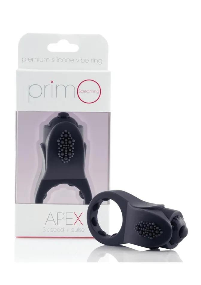 Primo Apex Silicone Vibrating Ring PrimO Male Sex Toys