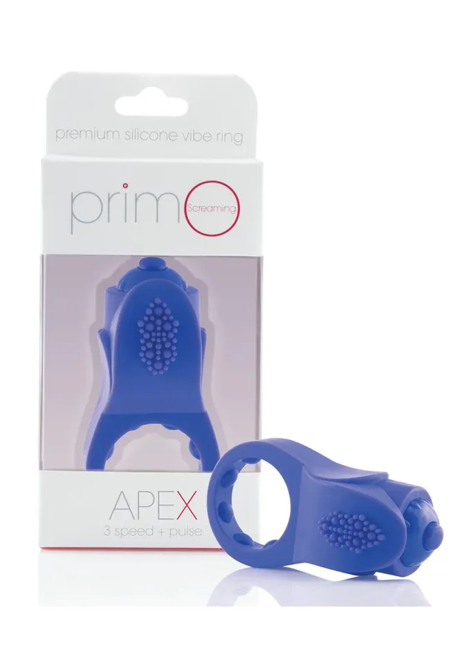 Primo Apex Silicone Vibrating Ring PrimO Male Sex Toys