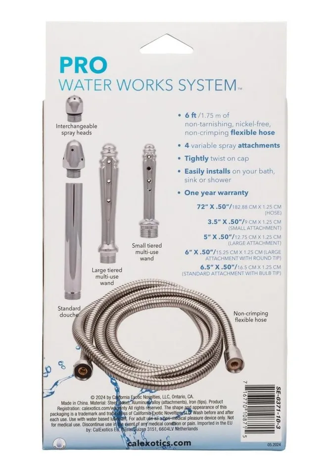 Pro Water Works Douche System Water Systems Male Sex Toys