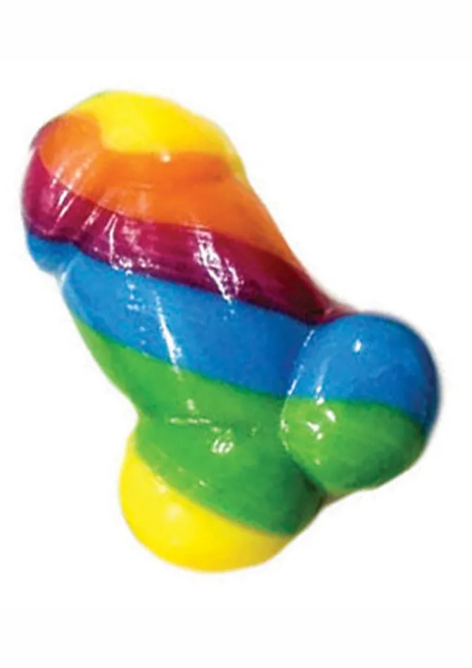 Rainbow Dildos Rainbow Pecker Bites Hard Candy Fruit Flavor 16 Wrapped