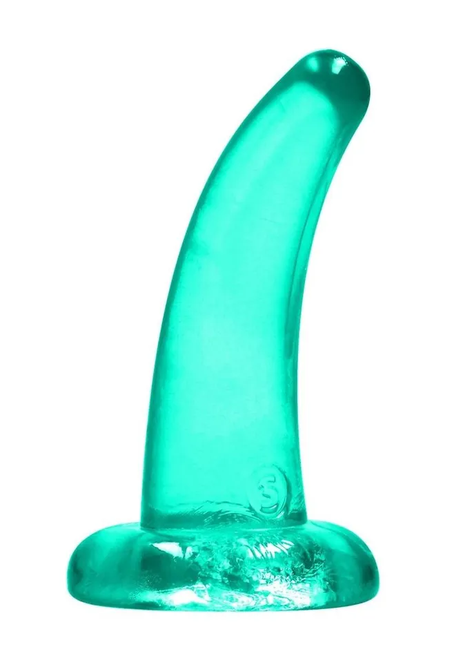 Real Rock Female Sex Toys Realrock Crystal Clear Dildo with Suction Cup