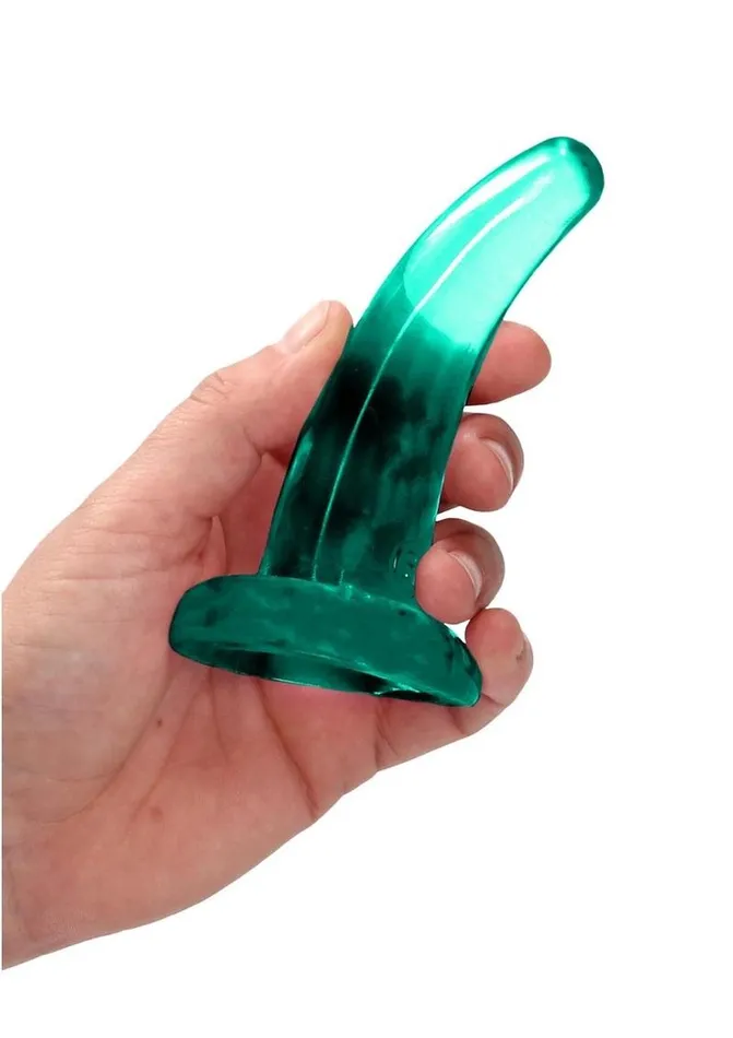 Real Rock Female Sex Toys Realrock Crystal Clear Dildo with Suction Cup