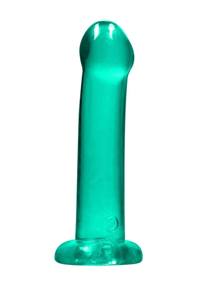 Real Rock Female Sex Toys Realrock Crystal Clear Dildo with Suction Cup