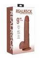 Real Rock Female Sex Toys Realrock Vibrating Cock with Balls Regular Straight