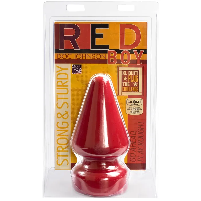 Red Boy The Challenge ExtraLarge Red Doc Johnson Vibrators