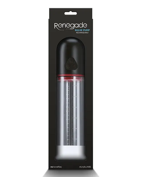 Renegade Bulge Vibrating Pump Black Ns Novelties INC Anal