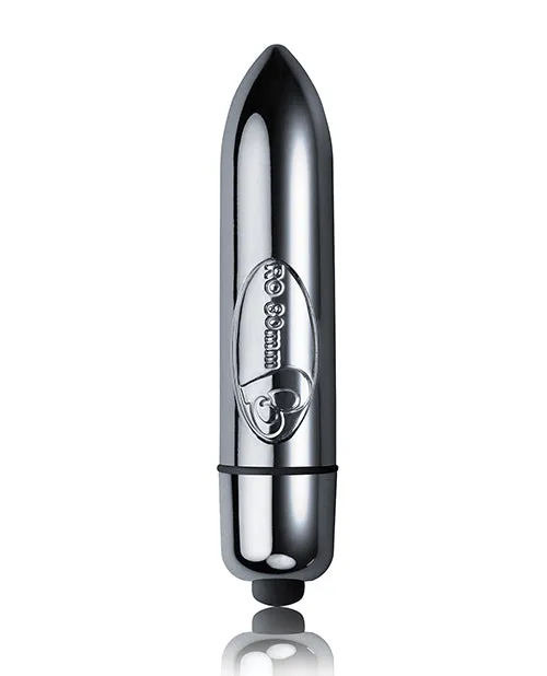 Rocks Off RO80 mm Chrome Bullet Rocksoff Female Sex Toys