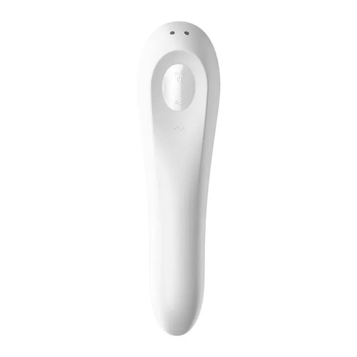 Satisfyer Vibrators Satisfyer Dual Pleasure White App Contolled TouchFree USBRechargeable Clitoral Stimulator with Vibration