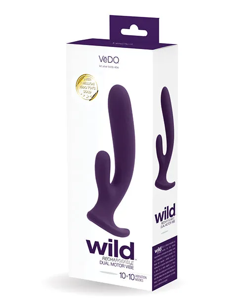 Savvy Co Vibrators Vedo Wild Rechargeable Dual Vibe