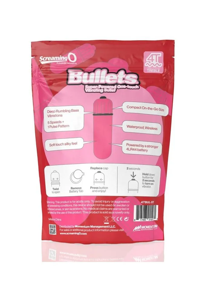 Screaming O Screaming O 4t Bullet Vibrator Female Sex Toys