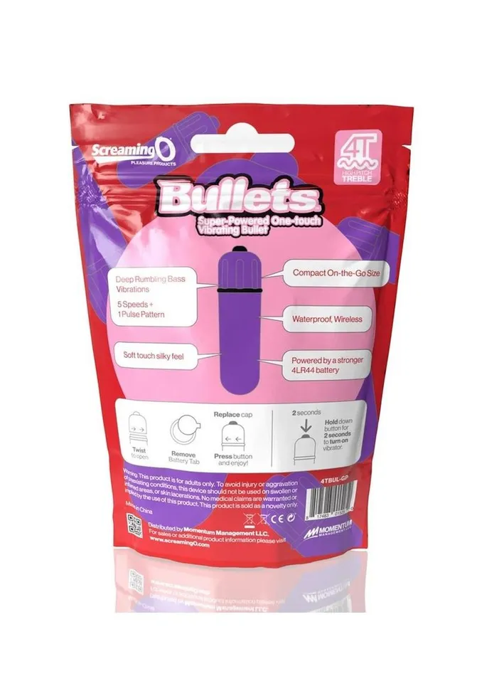 Screaming O Screaming O 4t Bullet Vibrator Female Sex Toys