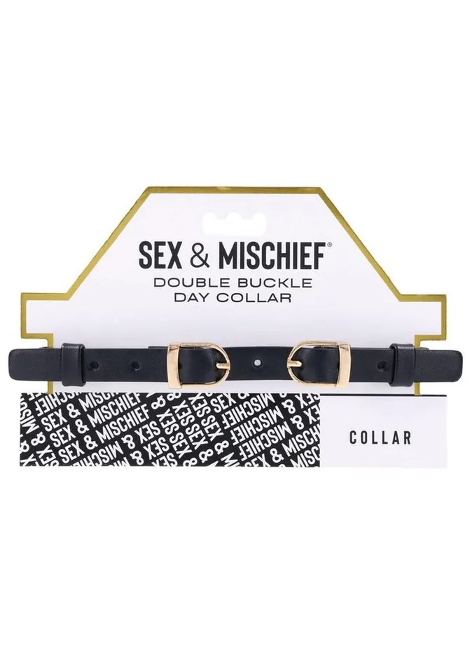 Sex and Mischief Couples Sex and Mischief Double Buckle Day Collar