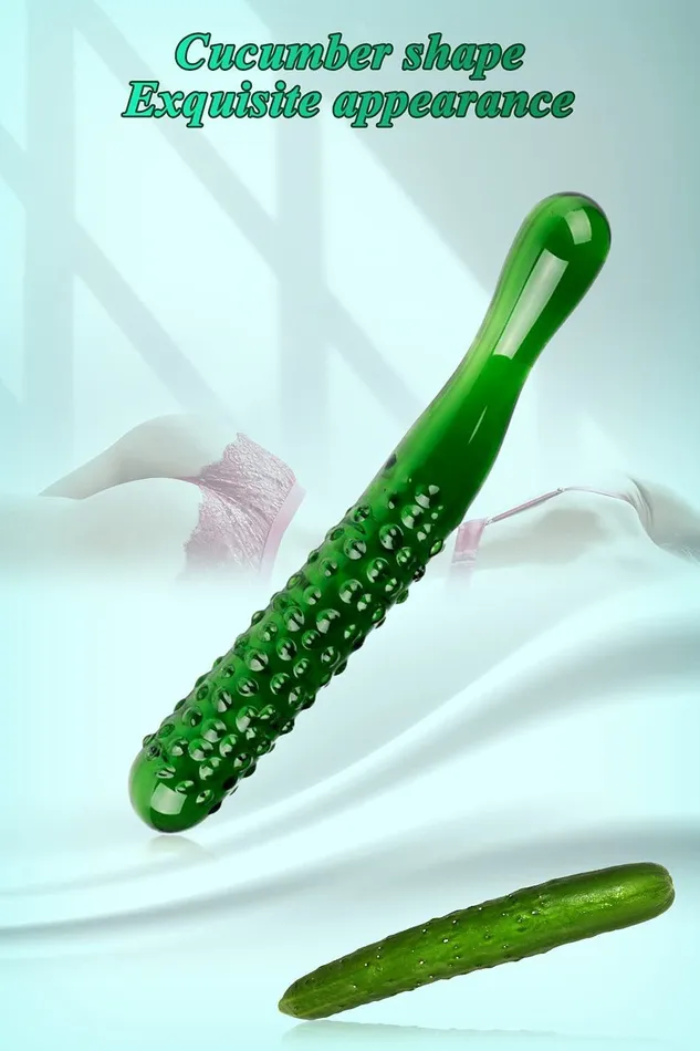 sex toys for us Anal Glass Wand Anal Plug Crystal Cucumber Butt Plug