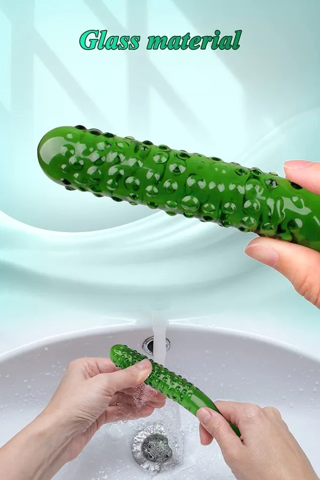 sex toys for us Anal Glass Wand Anal Plug Crystal Cucumber Butt Plug