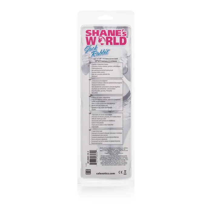 Shanes World Jack Rabbit Pink California Exotic Vibrators