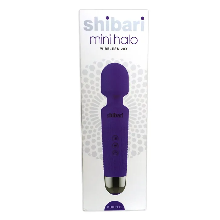 Shibari Vibrators Shibari Mini Halo Wireless Wand Purple