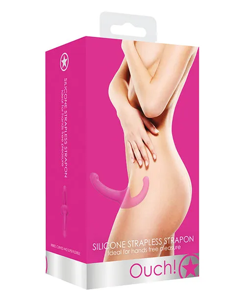 Shots America LLC Female Sex Toys Shots Ouch Silicone Strapless Strap On