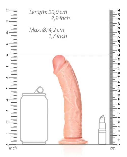 Shots Realrock Realistic 7 Curved Dildo Shots America LLC Dildos