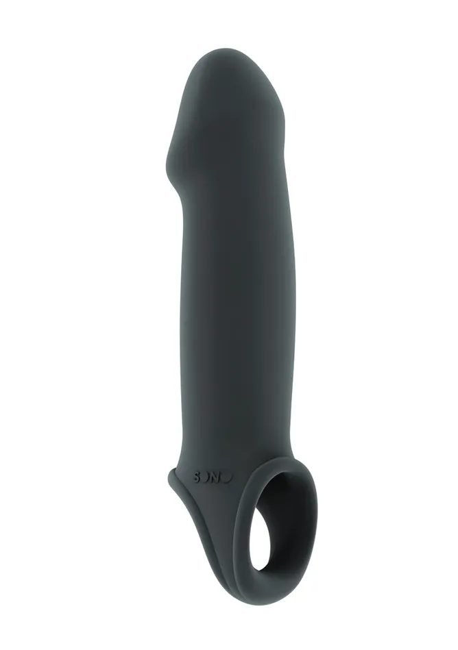 Shots Sono Male Sex Toys Sono No33 Stretchy Penis Extension Grey