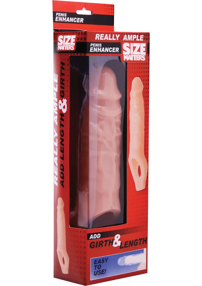 Size Matters Really Ample Penis Enhancer Size Matters Male Sex Toys